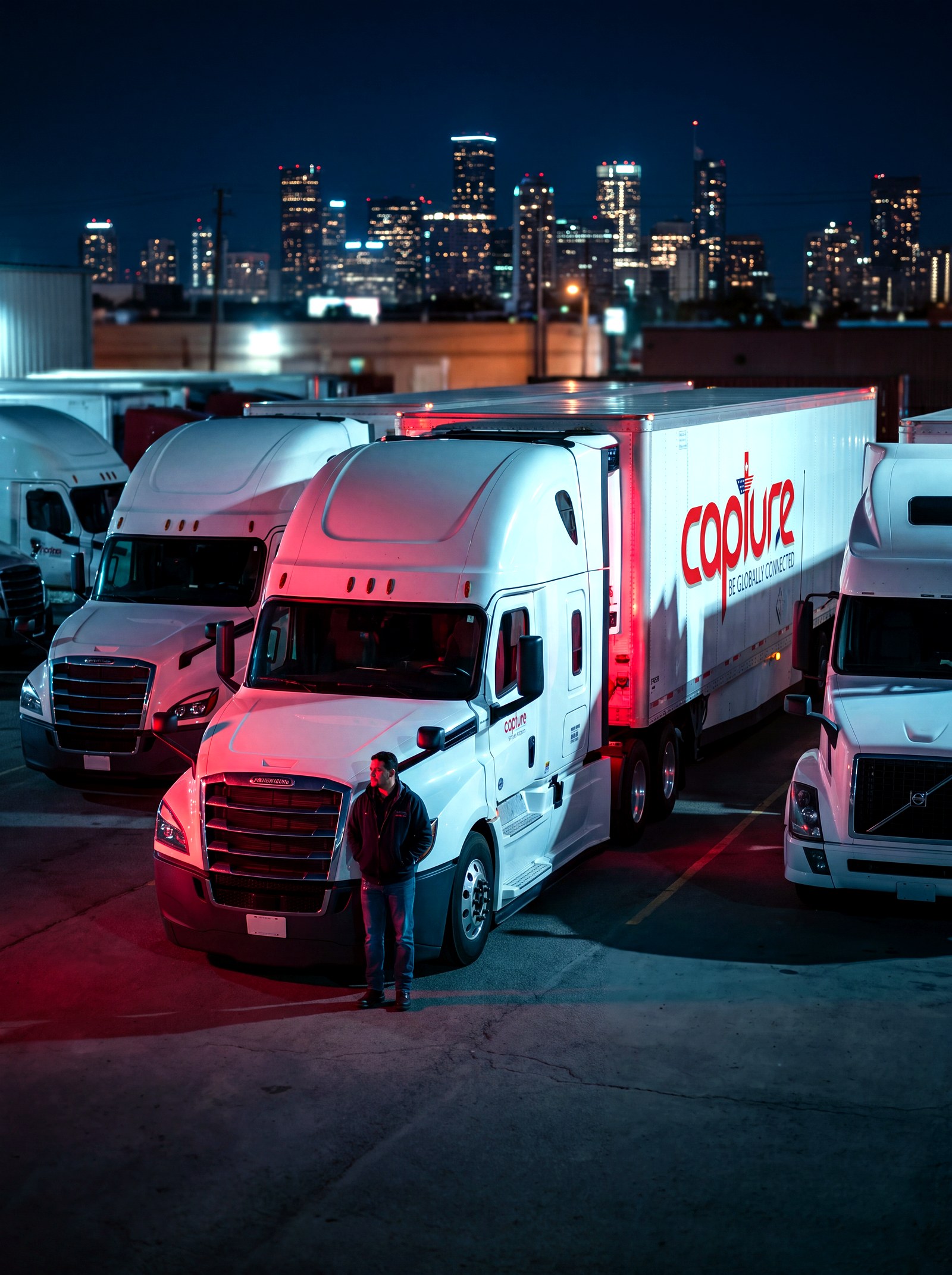 A Capture Logistics driver